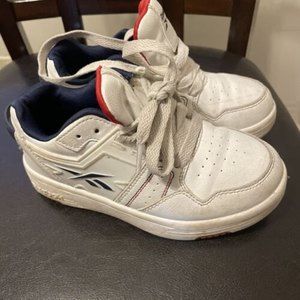 Reebok Kids 095574 White  Running / Basketball Shoes sneakers High-Top Size 12K